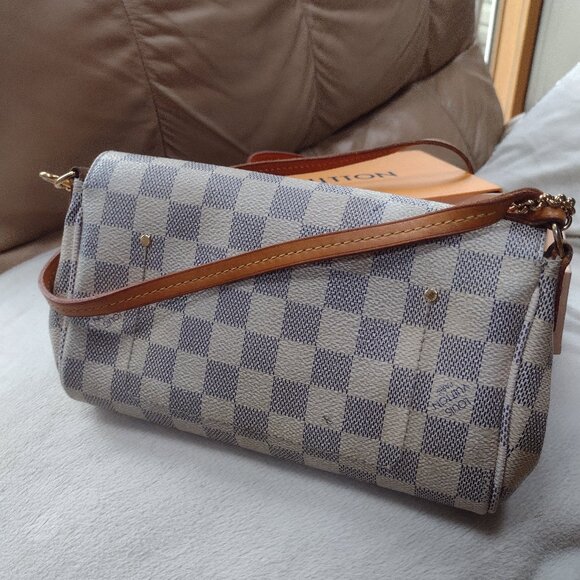 💙🤍 Louis Vuitton Full Set Discontinued Favorite Damier Azur - Picture 11 of 16